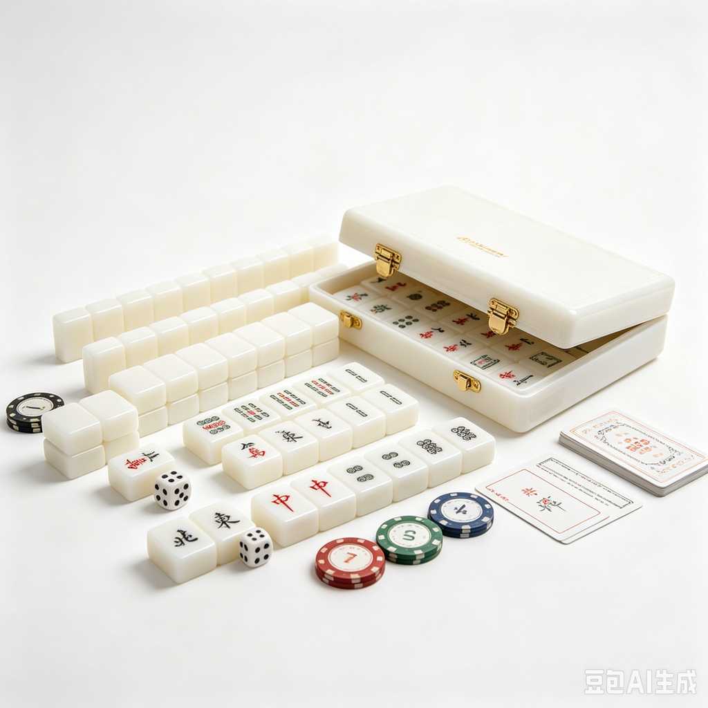 unique decoration mahjong tiles