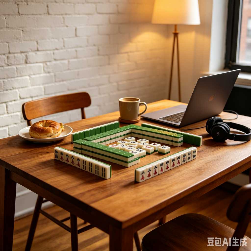 clear transparent mahjong tiles