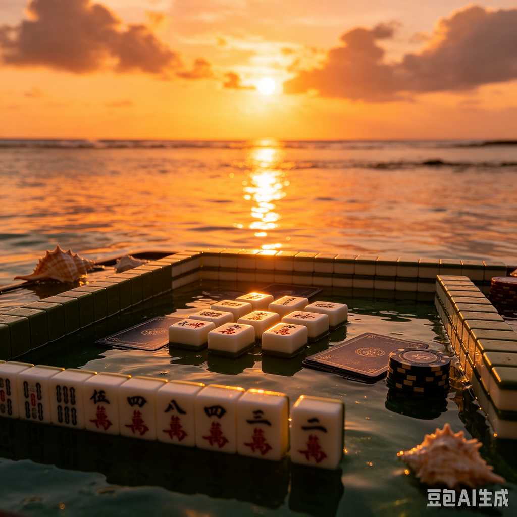 logo engrave mahjong tiles
